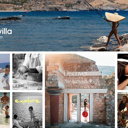 Athina Luxury Villa, With Pool & Walk To The Beach, By Thinkvilla Khania Eksteriør bilde
