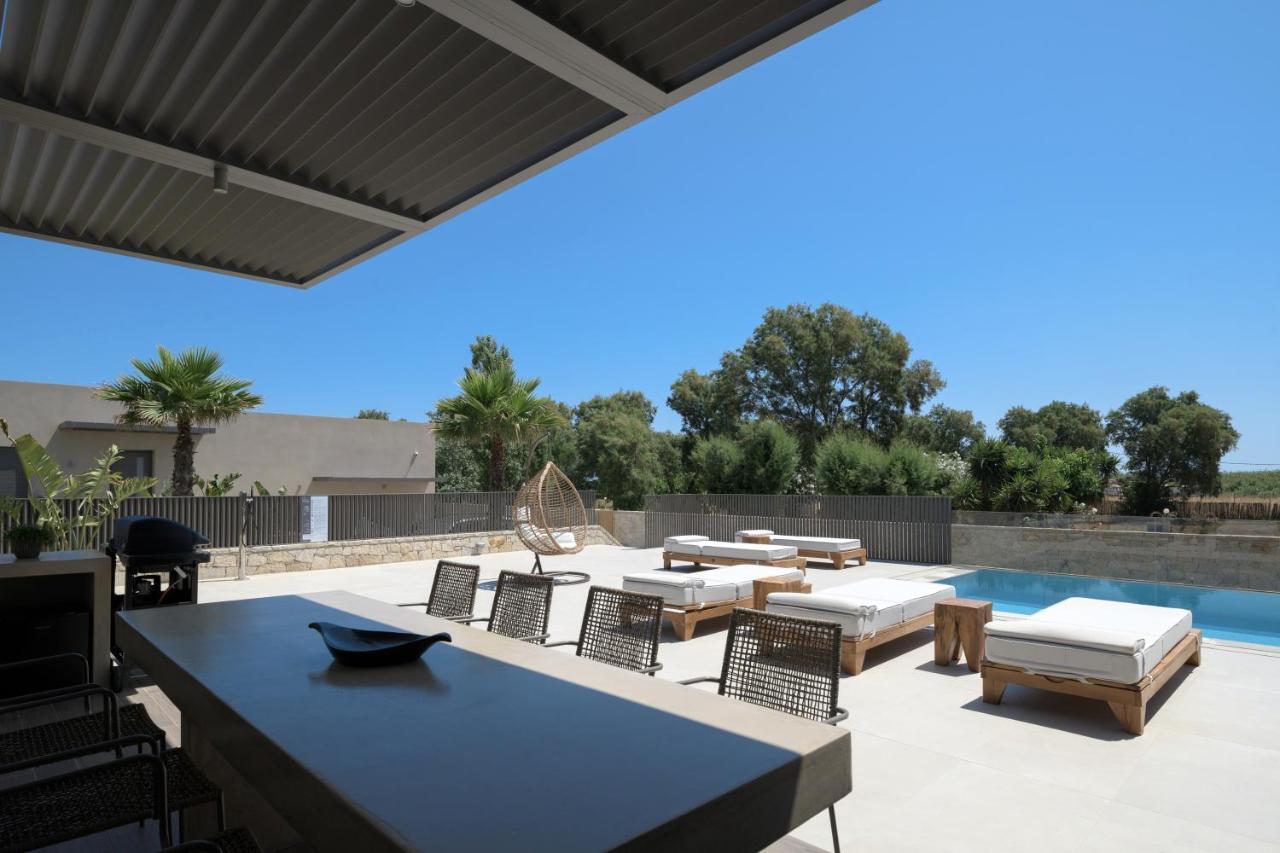 Athina Luxury Villa, With Pool & Walk To The Beach, By Thinkvilla Khania Eksteriør bilde